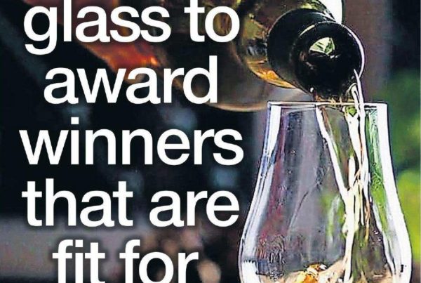 Headline graphic reading “I’ll raise a glass to award winners fit for a King”