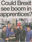 Shaf Rasul discusses Brexit's potential impact on apprenticeships in Scotland.