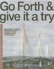 An illustration of the new Queensferry Crossing towering over the Forth, symbolising Scotland’s engineering achievement and economic optimism.