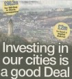 Banner highlighting the importance of investing in Scotland’s cities through City Region Deals and regional economic development.