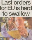 Last Orders for EU is Hard to Swallow: Shaf Rasul’s column on JD Wetherspoon’s drinks decision, Brexit’s impact, environmental awareness, and more.