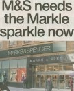 Banner highlighting Marks & Spencer’s financial struggles and the wider impact of the royal wedding on retail.